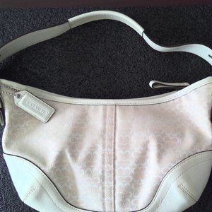 Coach Jacquard Signature C Mini Shoulder Bag #6351